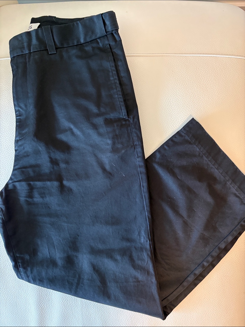 COS Men's black Chino Pants - Classic Straight Fit